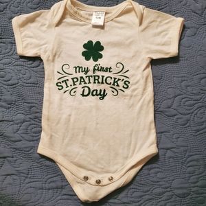 My first St. Patrick's Day 12 mo new with …